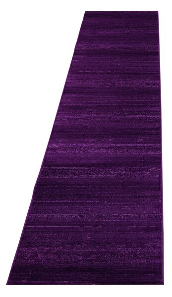 Ciemnofioletowy chodnik 80x300 cm Plus – Ayyildiz Carpets