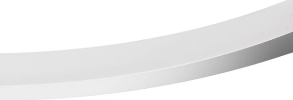 Lampa sufitowa LED Maire Lucande, możliwość ściemniania, chromowy / srebrny, salon / jadalnia, aluminium, nowoczesny