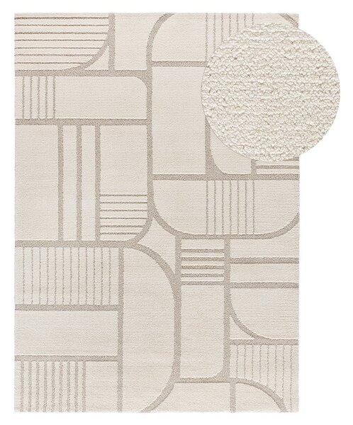 Kremowy dywan 80x150 cm Snowy – Universal