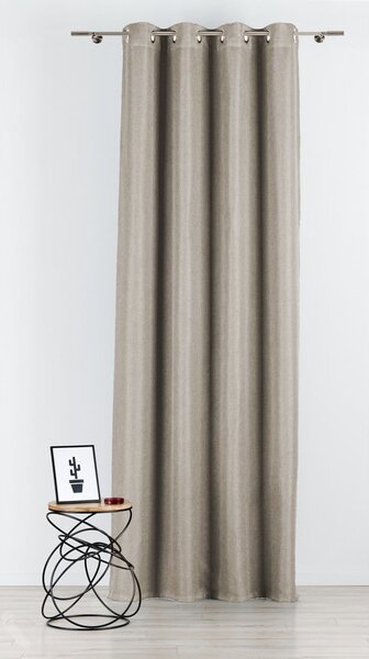 Beżowa zasłona 140x260 cm Avalon – Mendola Fabrics