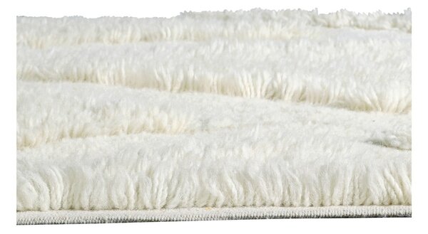 Biały wełniany dywan tkany ręcznie odpowiedni do prania170x240 cm Enkang Ivory – Lorena Canals