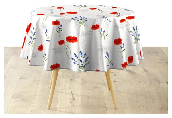 Obrus zmywalny ø 160 cm Sisteron – douceur d'intérieur