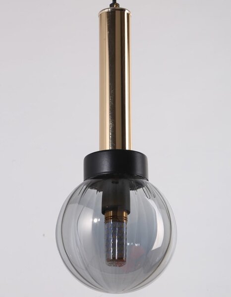 Lampa wisząca ze szklanym kloszem ø 15 cm Cota – Squid Lighting