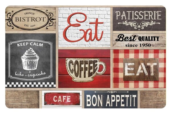 Mata stołowa 28.5x44 cm Coffee shop – douceur d'intérieur