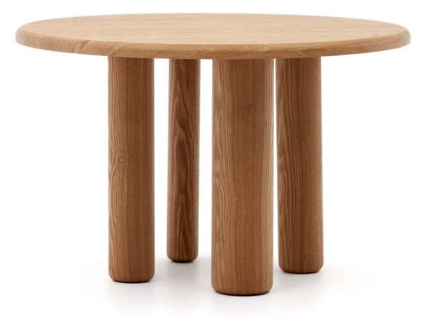 Okrągły stół w dekorze jesionu ø 120 cm Mailen – Kave Home