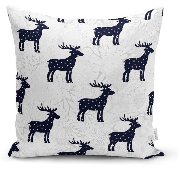 Tekstylna poszewka na poduszkę ze świątecznym motywem 43x43 cm – Mila Home