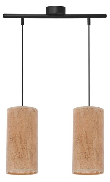 Naturalna lampa wisząca ø 12 cm Aragona – Candellux Lighting
