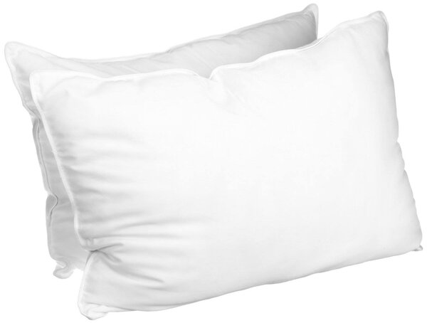 Biała poszewka na poduszkę zakładka Rozmiar poduszki: 50 x 60 cm