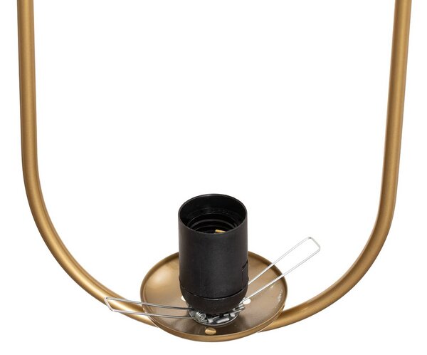 Lampa wisząca szklana Opviq, możliwość ściemniania, mosiężny / złoty, salon / jadalnia, szkło, nowoczesny