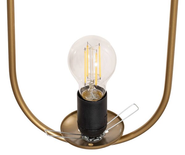 Lampa wisząca szklana Opviq, możliwość ściemniania, mosiężny / złoty, salon / jadalnia, szkło, nowoczesny