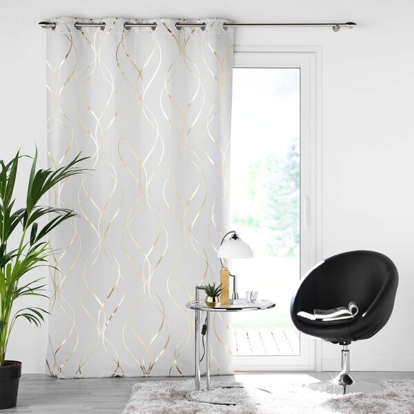 Jasnoszara zasłona zaciemniająca 135x240 cm Elise – douceur d'intérieur