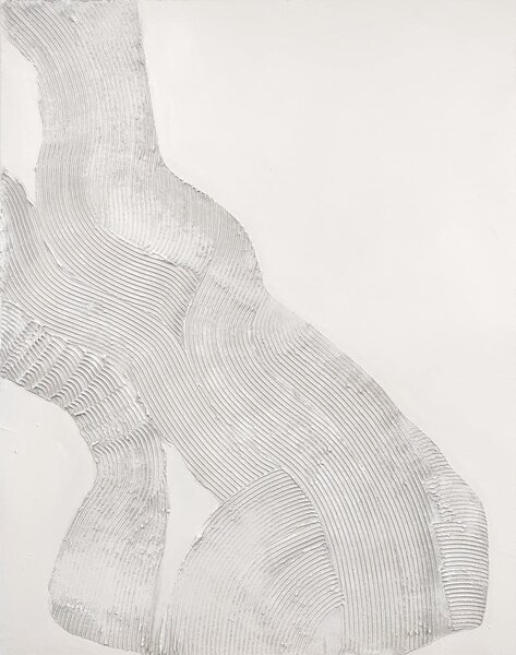 Ręcznie malowany obraz 90x120 cm White Sculpture – Malerifabrikken