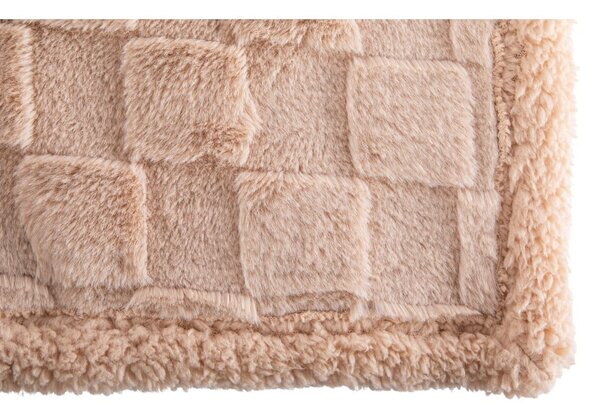 Brązowy koc z mikropluszu 150x200 cm Rava – Tiseco Home Studio