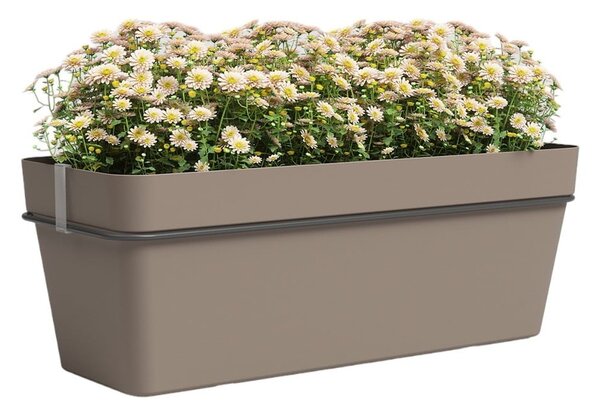 Wisząca/samonawadniająca doniczka z plastiku z recyklingu 50 cm Capri – Artevasi