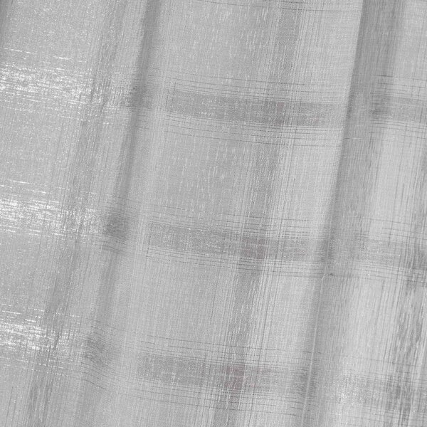 Szare firanki z woalu zestaw 2 szt. 70x200 cm Candide – douceur d'intérieur