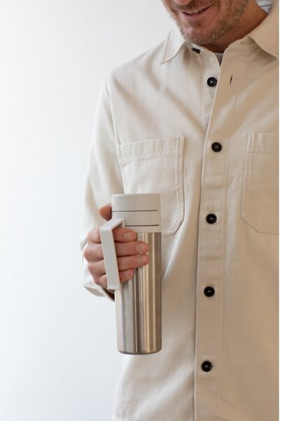 Jasnoszary kubek termiczny 500 ml Make & Take – Brabantia