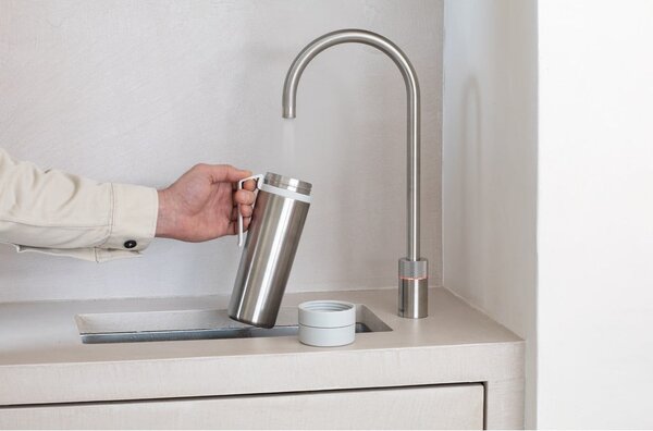Jasnoszary kubek termiczny 500 ml Make & Take – Brabantia