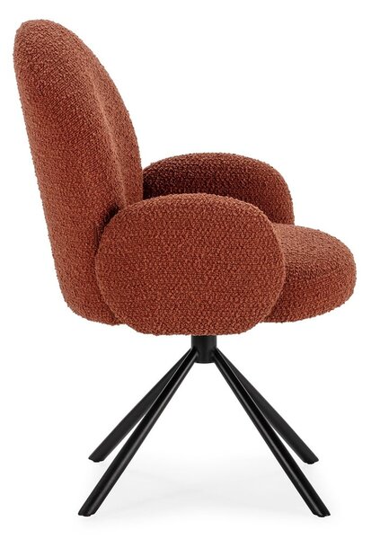Ceglasty fotel Dario – Marckeric