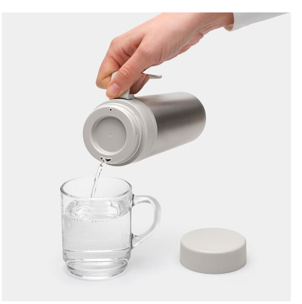 Jasnoszary kubek termiczny 500 ml Make & Take – Brabantia