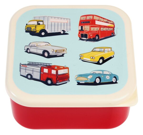 Pojemnik śniadaniowy dla dzieci 3 szt. Road Trip – Rex London
