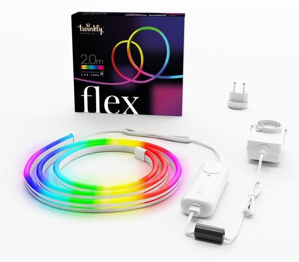 Twinkly Twinkly TWFL200STW-WEU - LED RGB Taśma ściemnialna FLEX 200xLED 2 m Wi-Fi TW0031