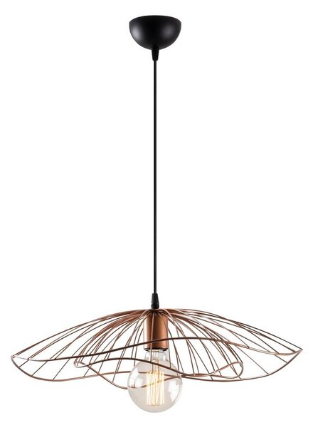 Lampa wisząca w kolorze miedzi ø 50 cm Farac – Opviq lights