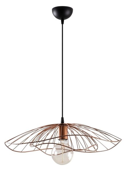 Lampa wisząca w kolorze miedzi ø 50 cm Farac – Opviq lights