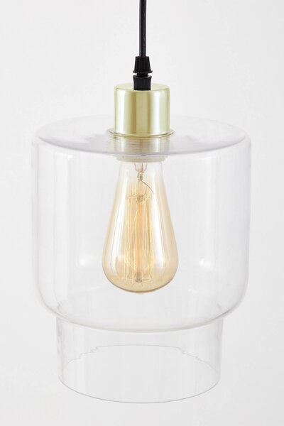 NOWOCZESNA LAMPA WISZĄCA KLASYCZNE ZŁOTO MORO 1C