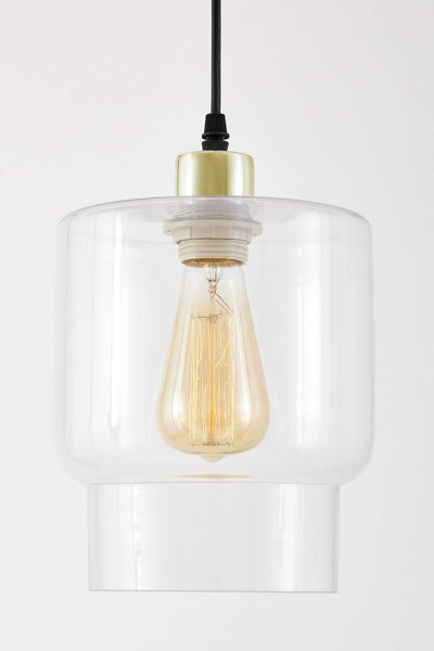 NOWOCZESNA LAMPA WISZĄCA KLASYCZNE ZŁOTO MORO 1C
