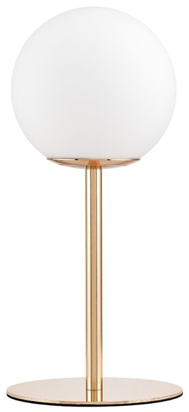NOWOCZESNA LAMPA BIURKOWA ZŁOTA FREDICA SLIM