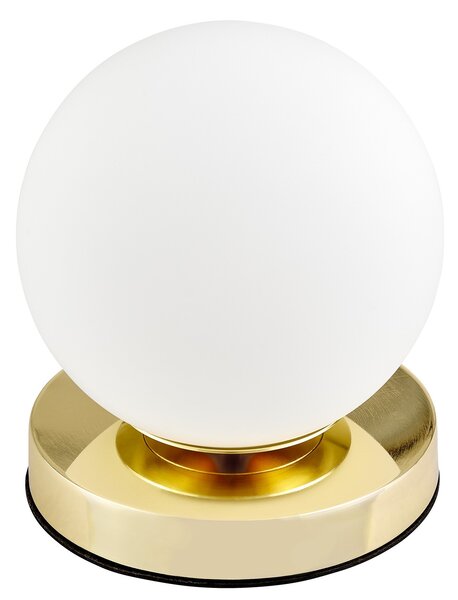 NOWOCZESNA LAMPA BIURKOWA KLASYCZNE ZŁOTO FREDICA W1
