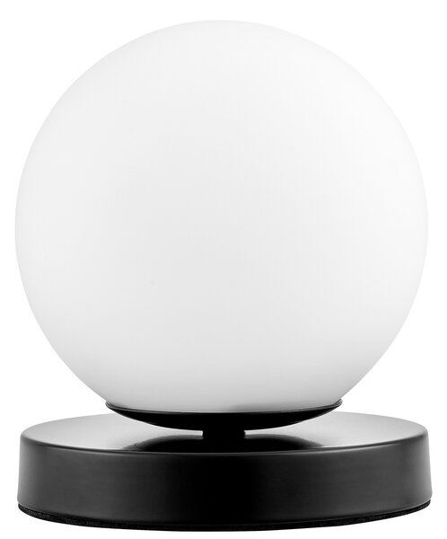 NOWOCZESNA LAMPA BIURKOWA CZARNA FREDICA W1