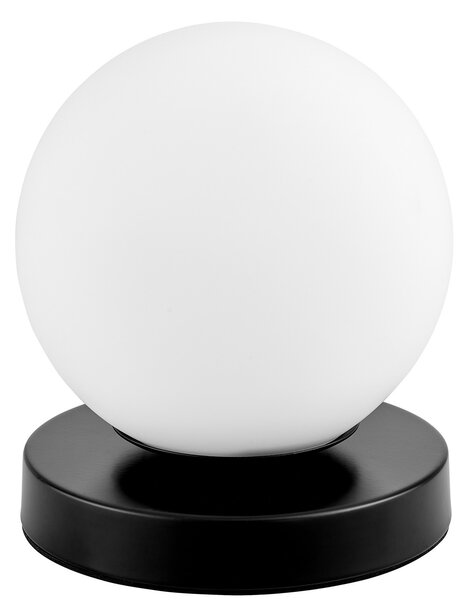 NOWOCZESNA LAMPA BIURKOWA CZARNA FREDICA W1