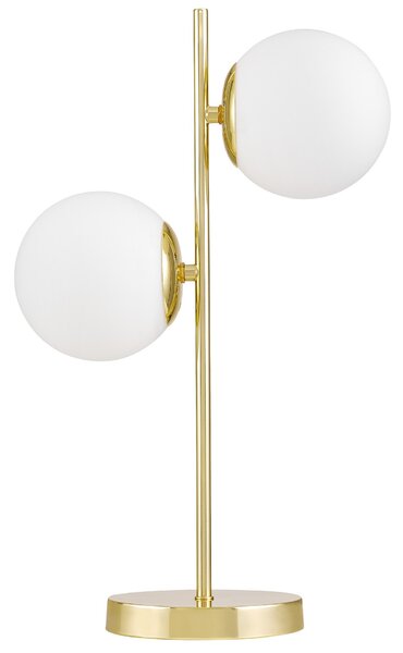 NOWOCZESNA LAMPA BIURKOWA KLASYCZNE ZŁOTO TESO W2