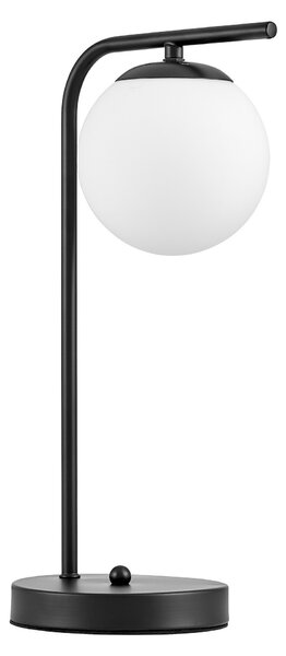 NOWOCZESNA LAMPA BIURKOWA CZARNA TESO W1