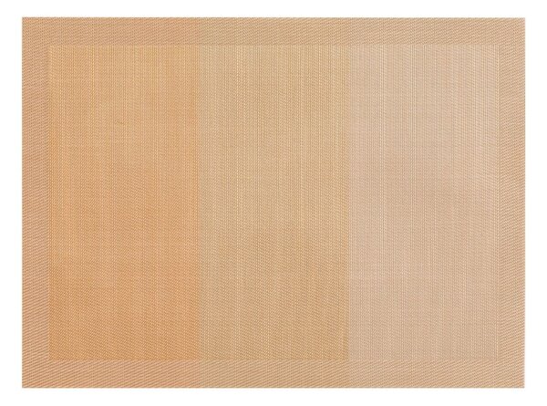 Brązowa mata stołowa Tiseco Home Studio Jacquard, 45x33 cm