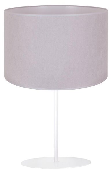 Duolla Duolla - Lampa stołowa BRISTOL 1xE14/15W/230V szary/biały DU81402