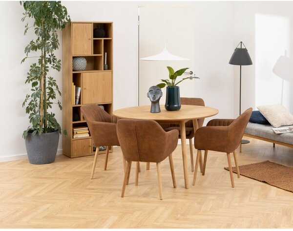 Regał w dekorze dębu 61x180 cm Rangoon – Actona