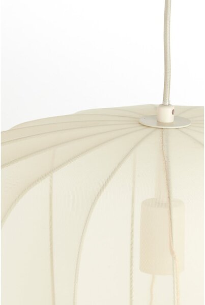 Kremowa lampa sufitowa ø 50 cm Plumeria – Light & Living