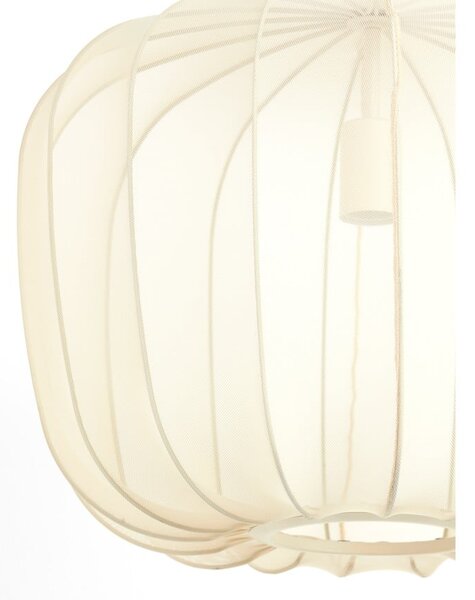 Kremowa lampa sufitowa ø 50 cm Plumeria – Light & Living