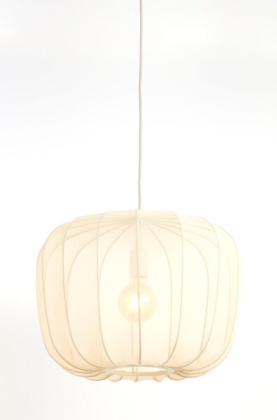 Kremowa lampa sufitowa ø 50 cm Plumeria – Light & Living