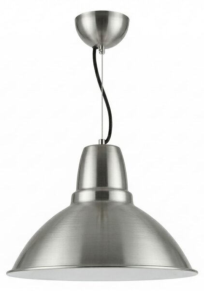 NOWOCZESNA LAMPA WISZĄCA SREBRNA DORS