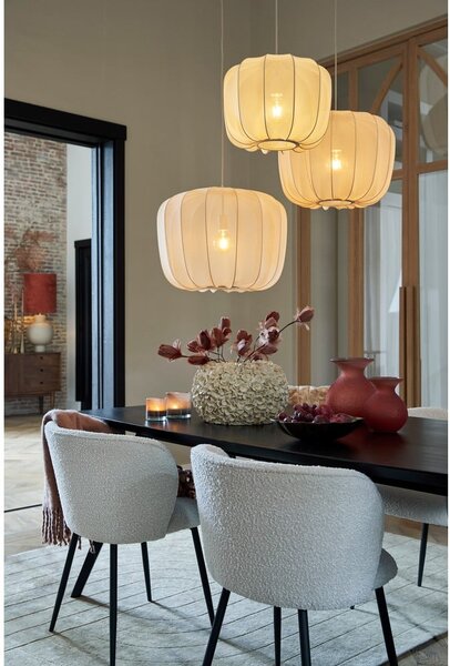 Kremowa lampa sufitowa ø 50 cm Plumeria – Light & Living