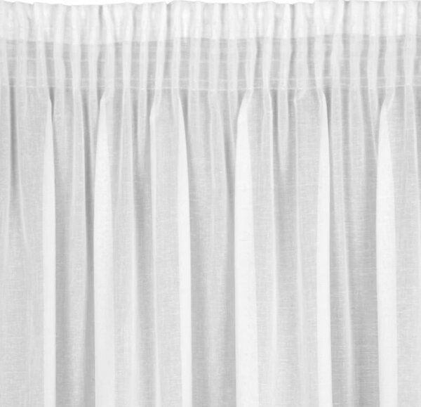 Firana gotowa EUROFIRANY Sandra 140 x 270 cm BiaÅy