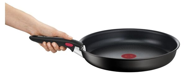 Patelnie zestaw 2 szt. z powłoką nieprzywierającą/z odpinaną rączką aluminiowe ø 28 cm INGENIO Eco Resis L3979102 – Tefal