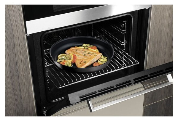Patelnie zestaw 2 szt. z powłoką nieprzywierającą/z odpinaną rączką aluminiowe ø 28 cm INGENIO Eco Resis L3979102 – Tefal