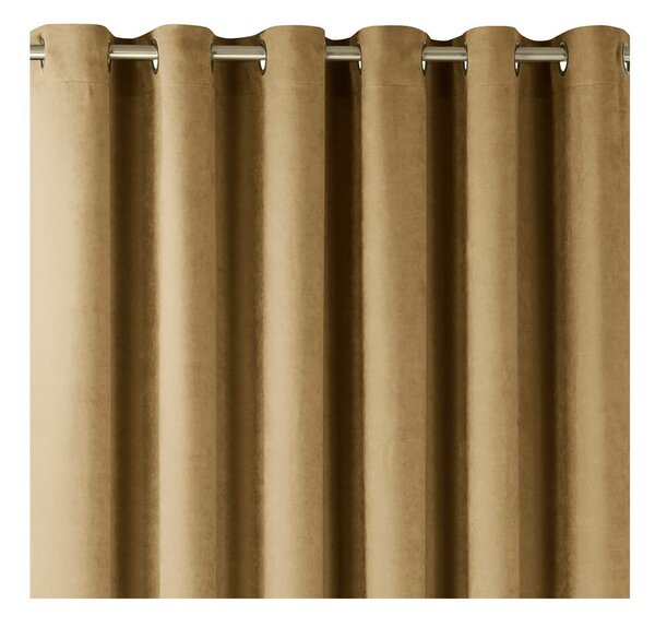 Brązowa zasłona 140x270 cm Milana – Homede