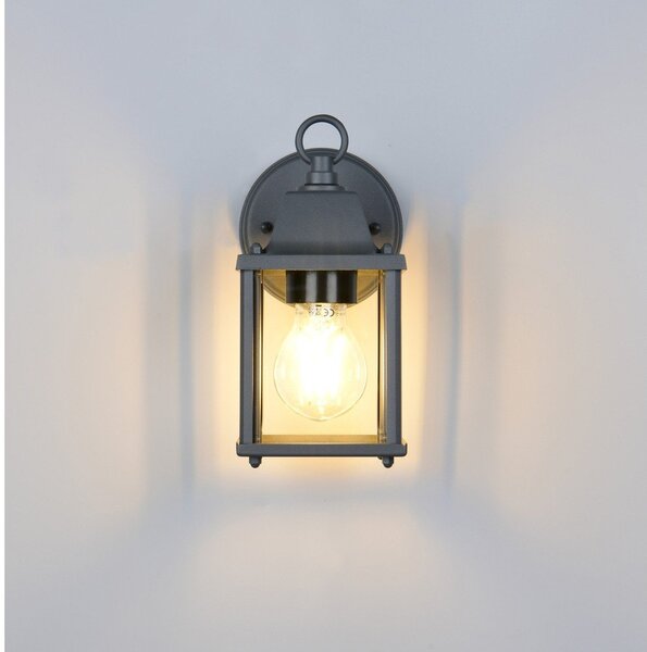 Zewnętrzna lampa ścienna (wysokość 22,5 cm) Mirande – Trio
