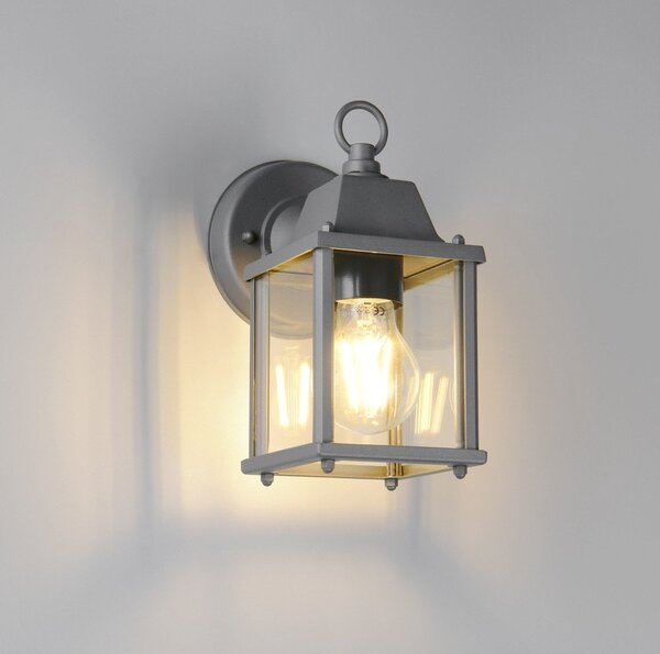 Zewnętrzna lampa ścienna (wysokość 22,5 cm) Mirande – Trio