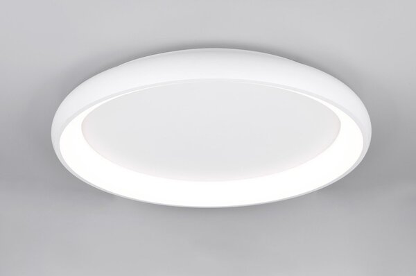 Biała lampa sufitowa LED ze ściemniaczem Cardona – Trio